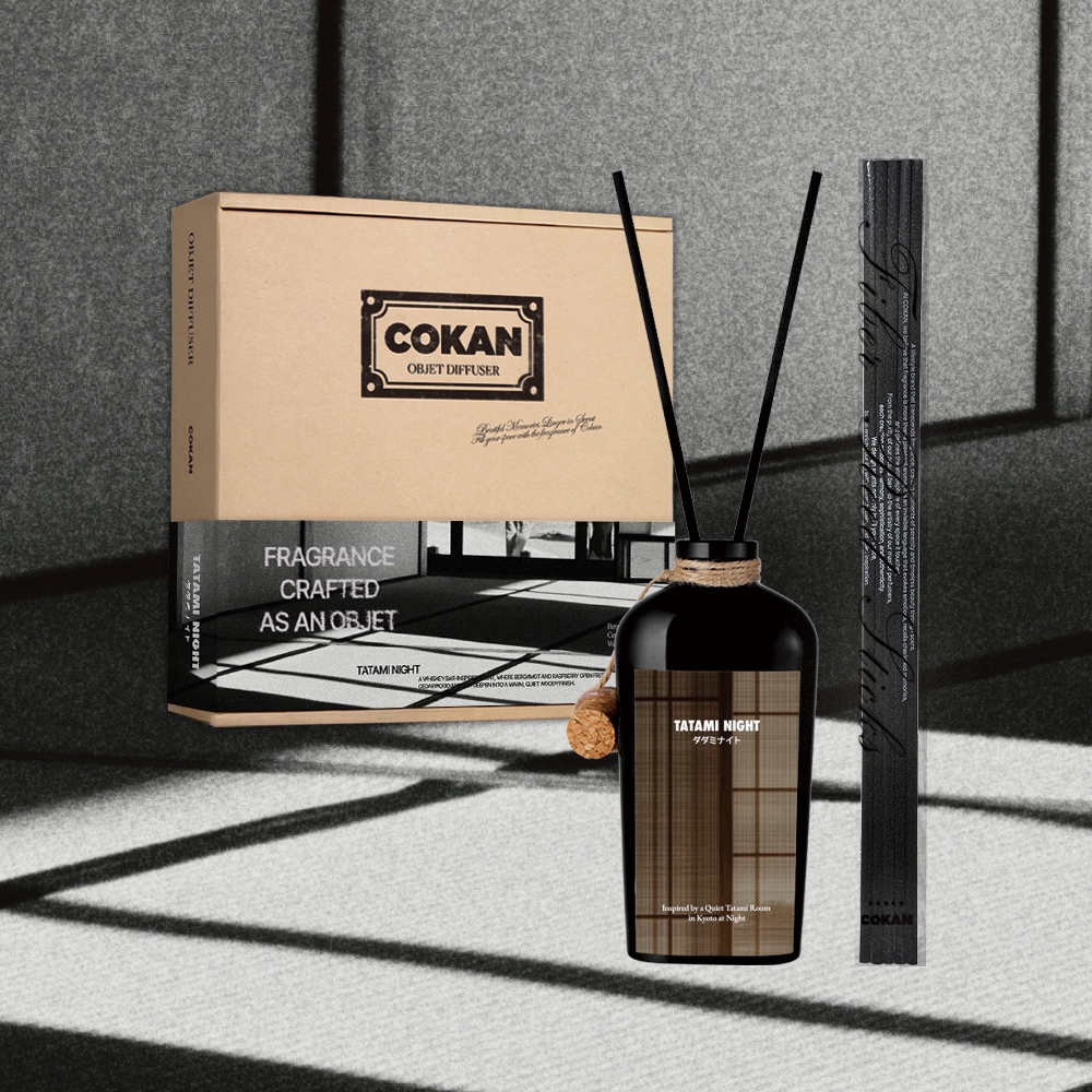 K-Lifestyle COKAN Objet Diffuser 170ml - Tatami Night (170ml)