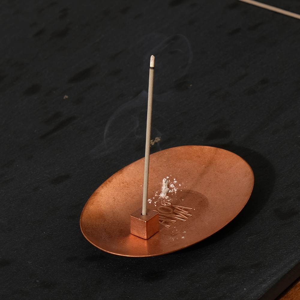 K-Lifestyle AROMACO Scent Home Incense Holder & Tray Copper – image 1 of 2