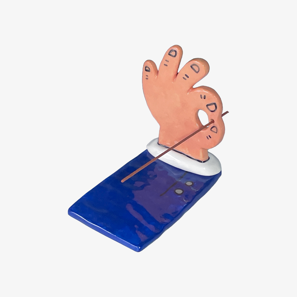 K-Lifestyle FLOWME Artist Darasol's finger incense holder – image 1 of 2