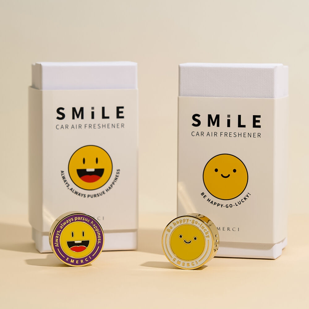 K-Lifestyle EMERCI Happy Smile Car Air Freshener – image 1 of 2