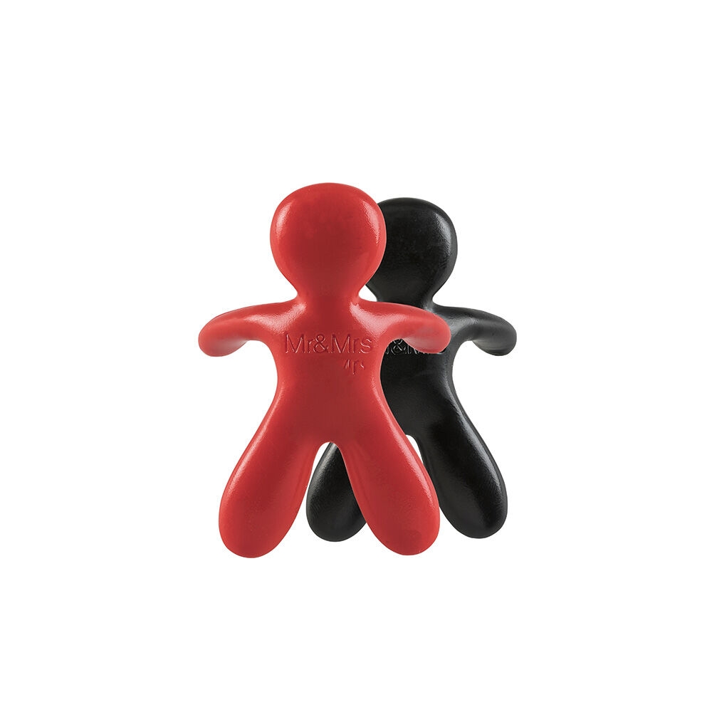 K-Lifestyle Mr&Mrs Cesare National Spirit Red and Black Car Air Freshener – image 1 of 2