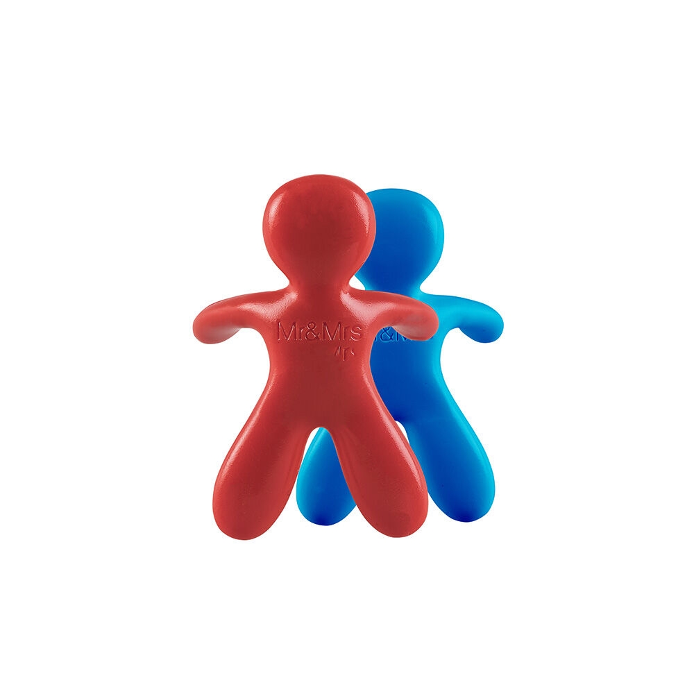 K-Lifestyle Mr&Mrs Cesare National Spirit Red and Blue Car Air Freshener – image 1 of 2