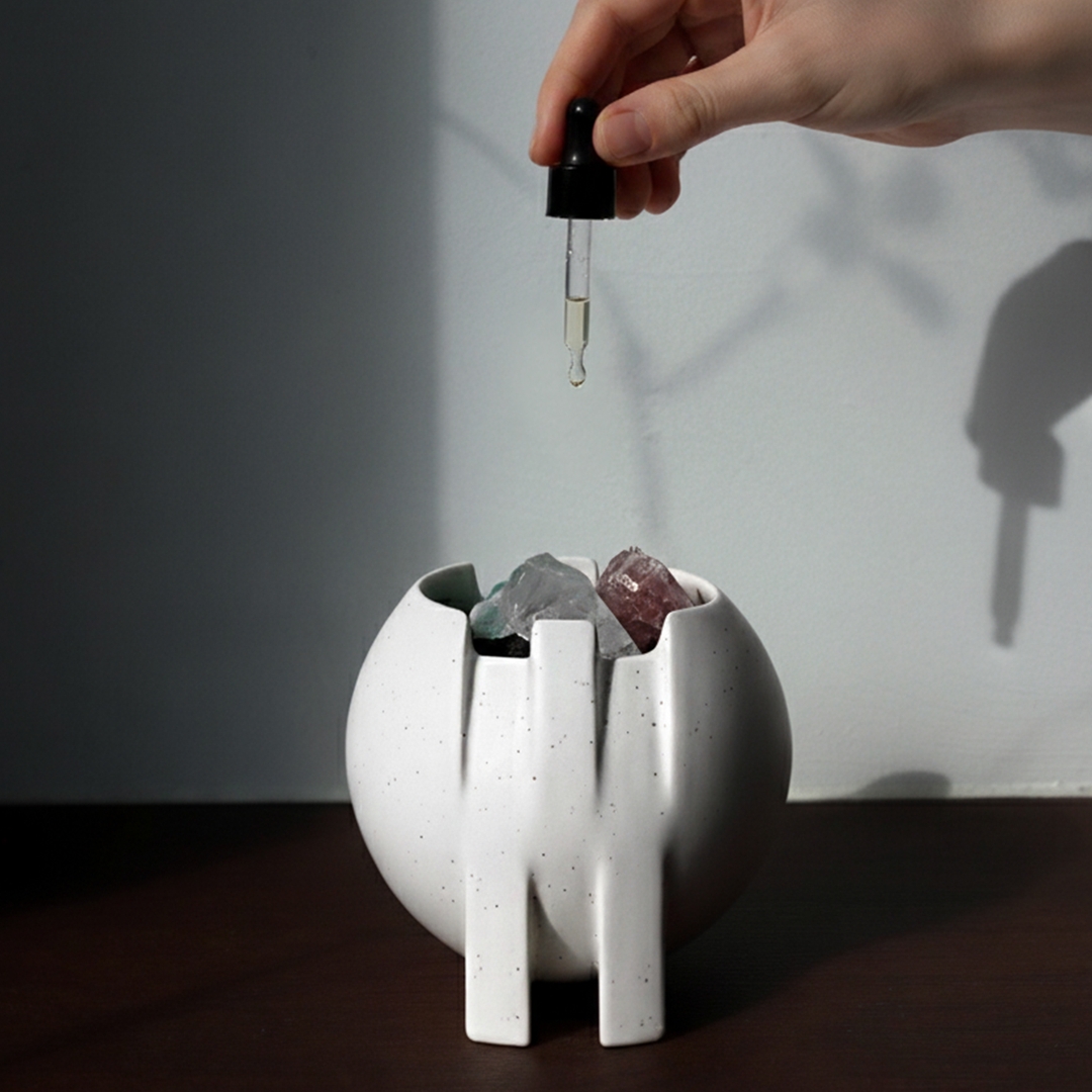 K-Lifestyle LAAMU Volcanic Stone Ceramic Diffuser – image 1 of 2
