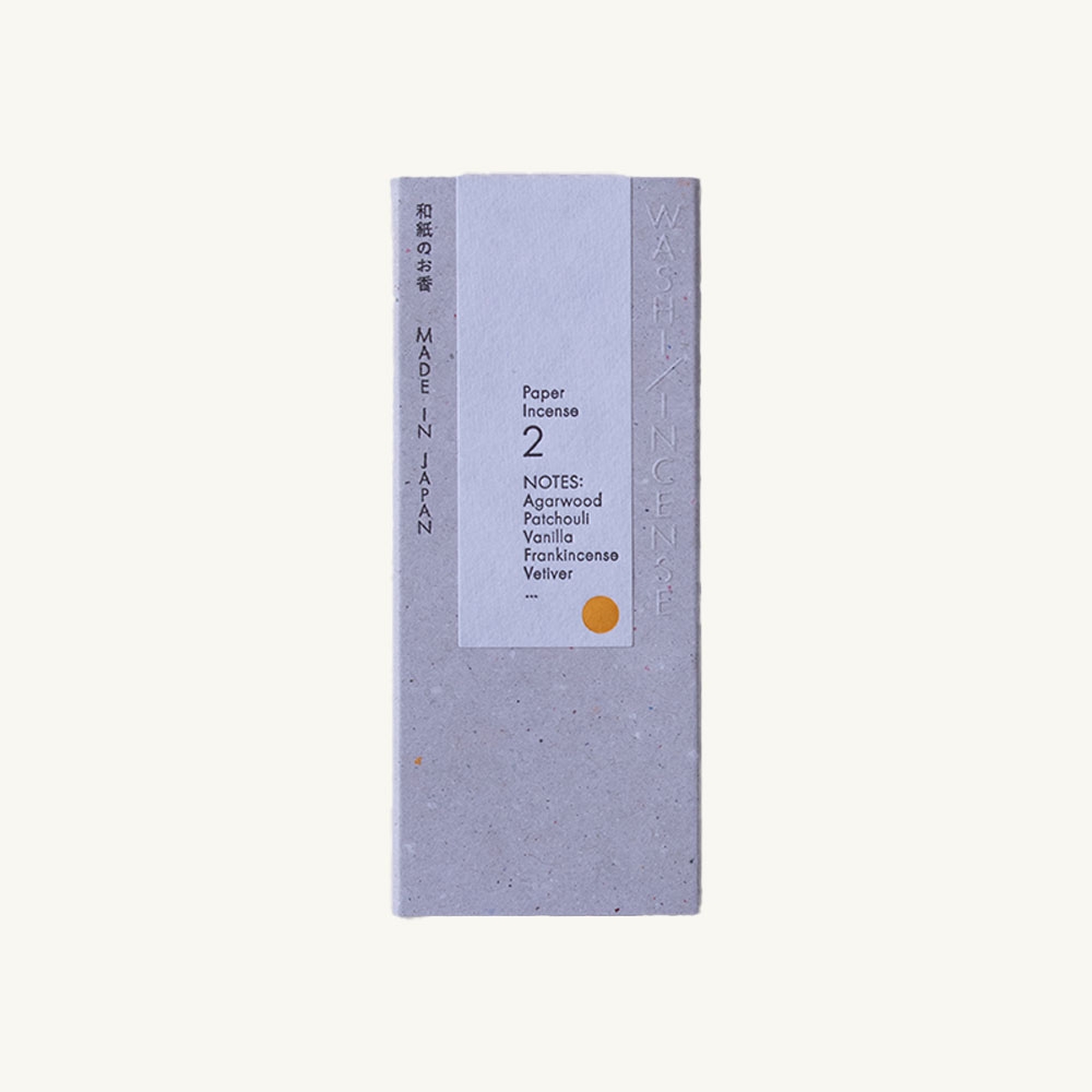 K-Lifestyle AROMACO Kunjudo Paper Incense Wash 02 Agarwood – image 1 of 2