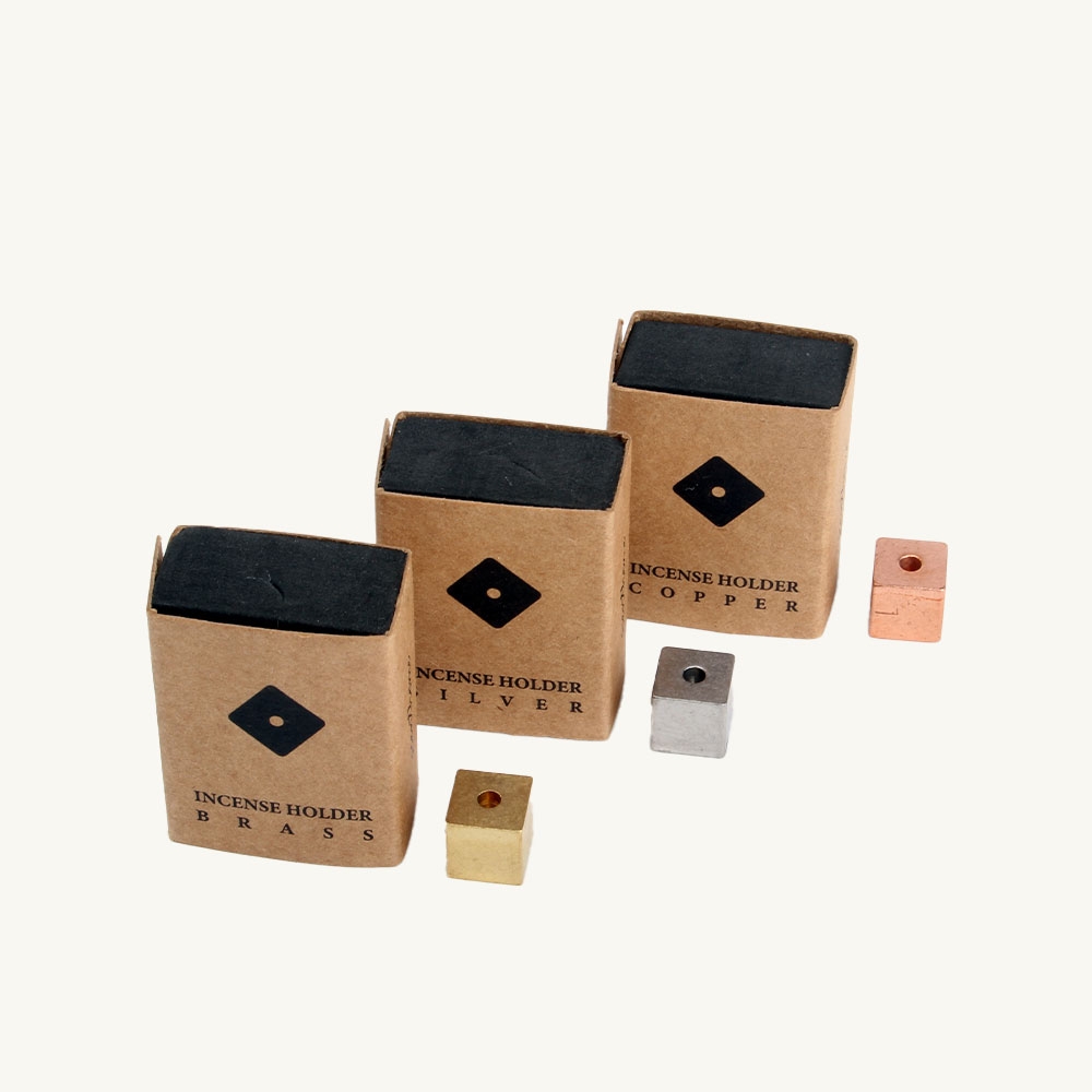K-Lifestyle AROMACO Metal Cube Incense Holder