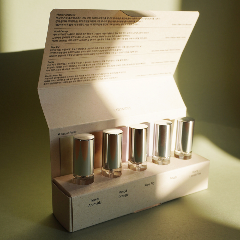 K-Lifestyle Cosymosy Room Fabric Spray Scent Testing Kit Set