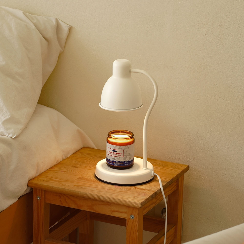 K-Lifestyle nagchampa Nag Champa Candle Warmer Basic + Nag Champa Scented Candle 7oz 200g