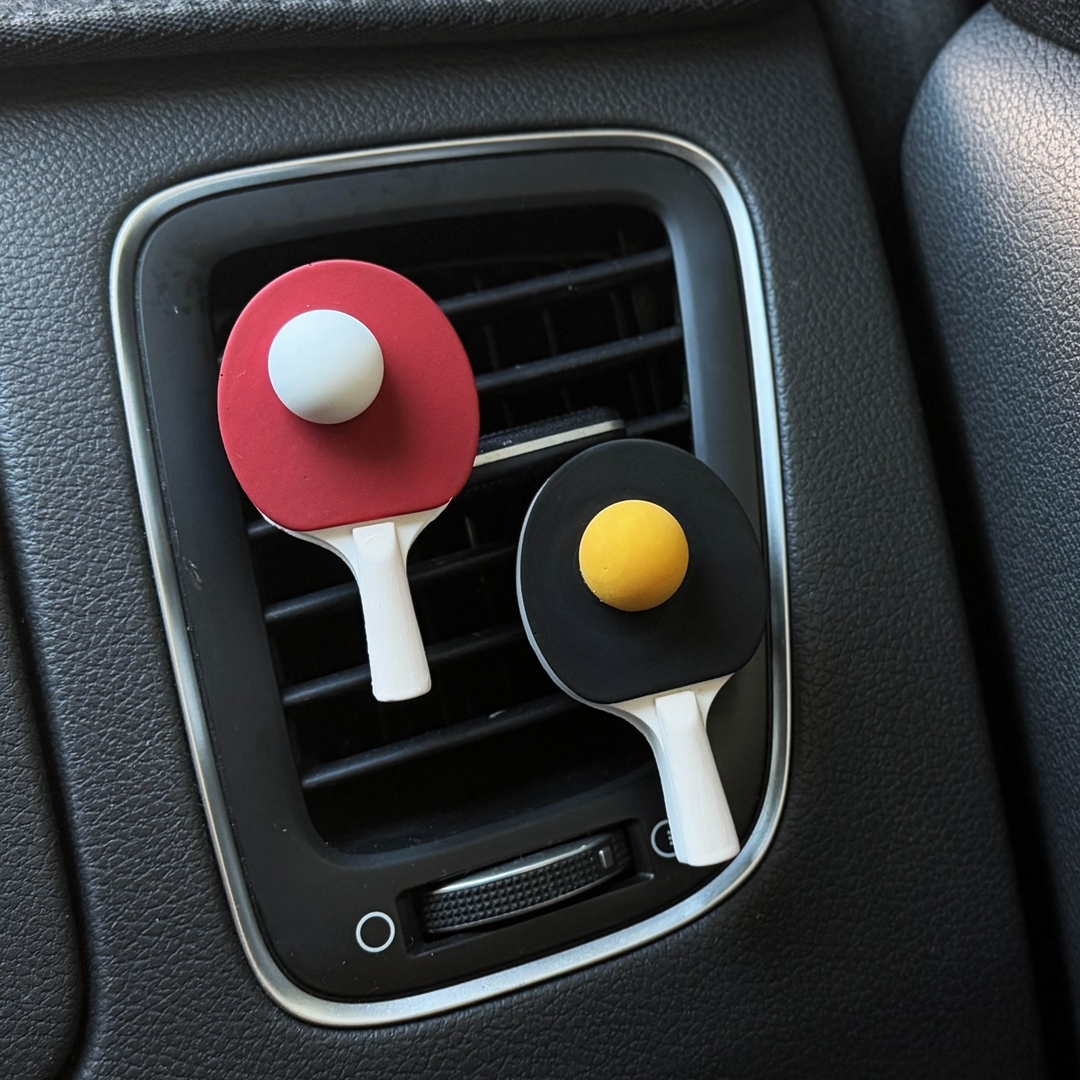 K-Lifestyle coming candle Table Tennis Racket Car Plaster Air Freshener