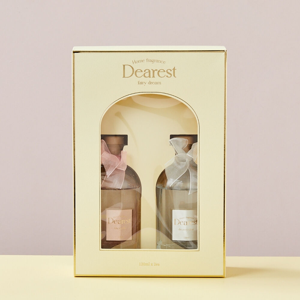 K-Lifestyle Modern House Dearest Fairy Dream Diffuser Set 120ml x 2ea