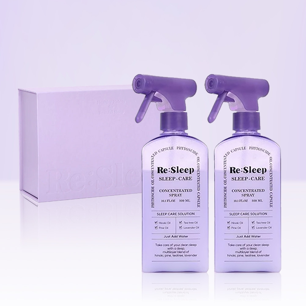 K-Lifestyle RE:SLEEP Practical Housewarming (Sleep Care Phytoncide Fabric Deodorizer 300ml x 2)