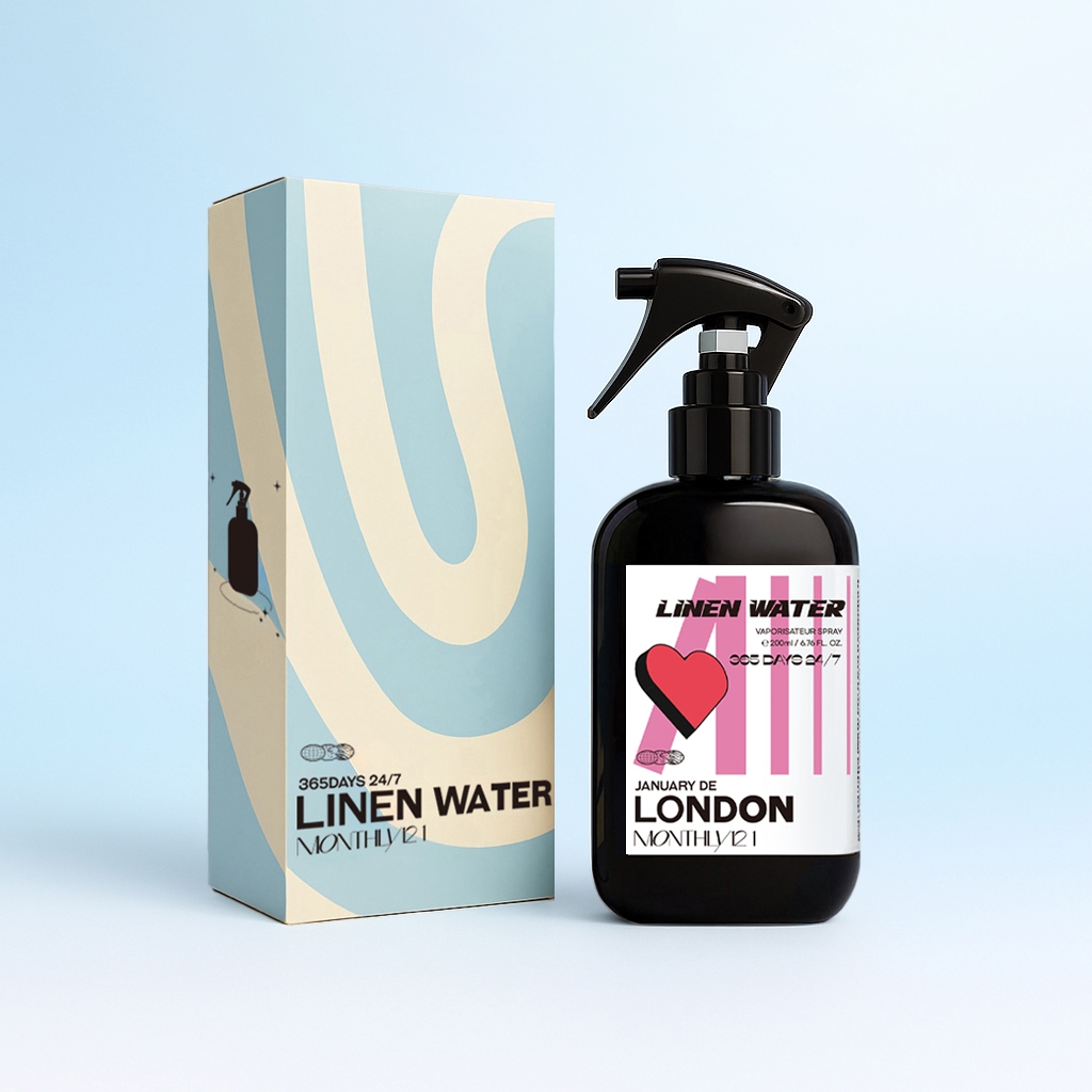 K-Lifestyle MONTHLY121 January de London Linen Water Fabric Perfume 200ml (200ml)