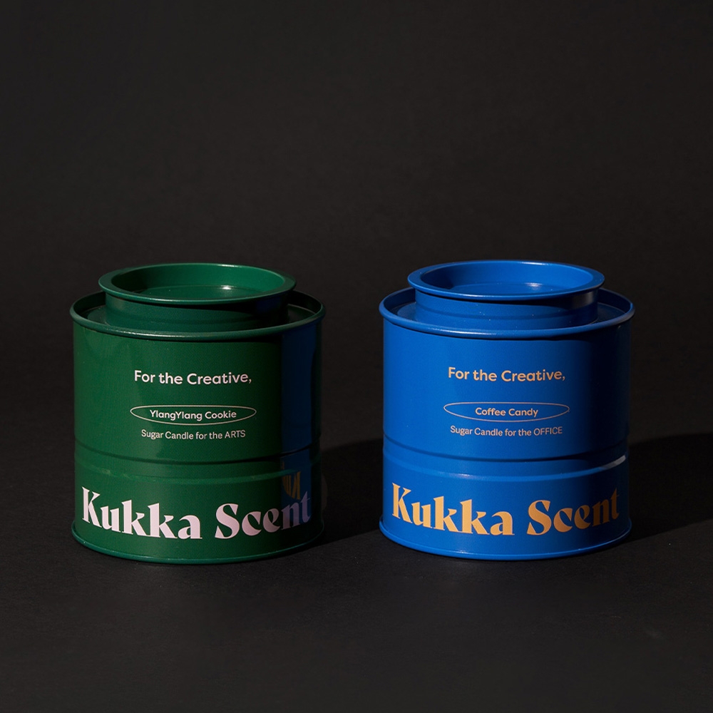 K-Lifestyle KUKKA Sugar Candle Ylang-Ylang Cookie & Coffee Candy