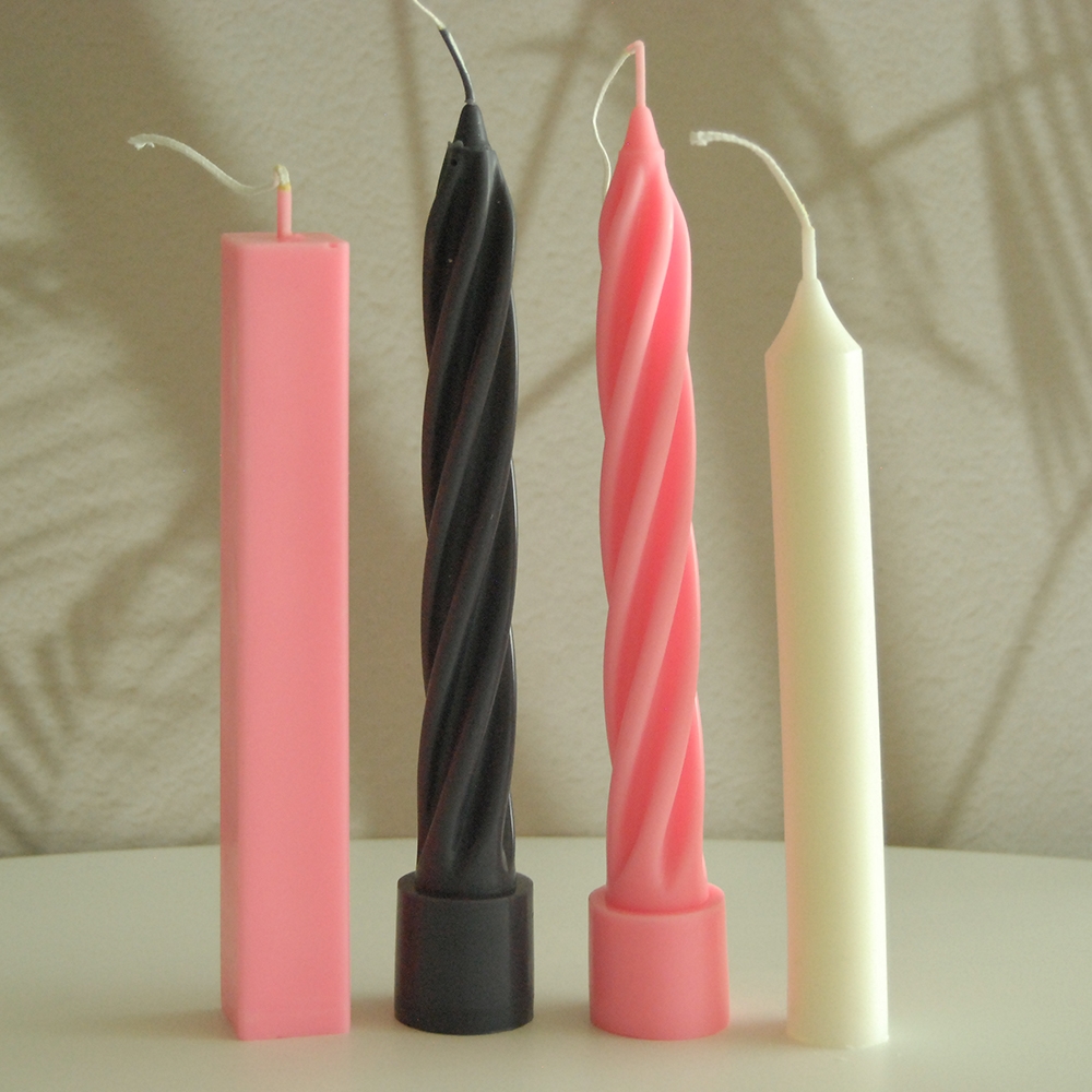 K-Lifestyle 365day Modern Taper Candle / Designer Candle