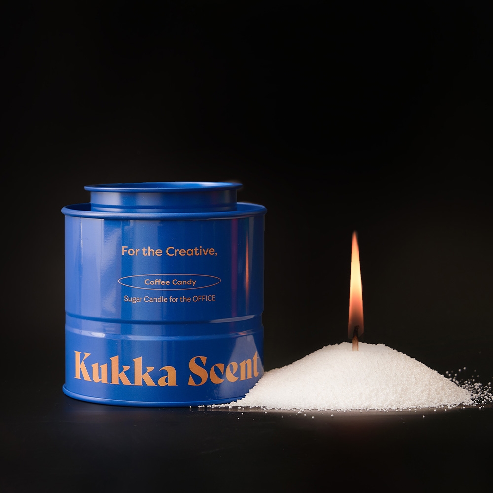 K-Lifestyle KUKKA Hazelnut Coffee Scented Powder Diffuser & Sugar Candle