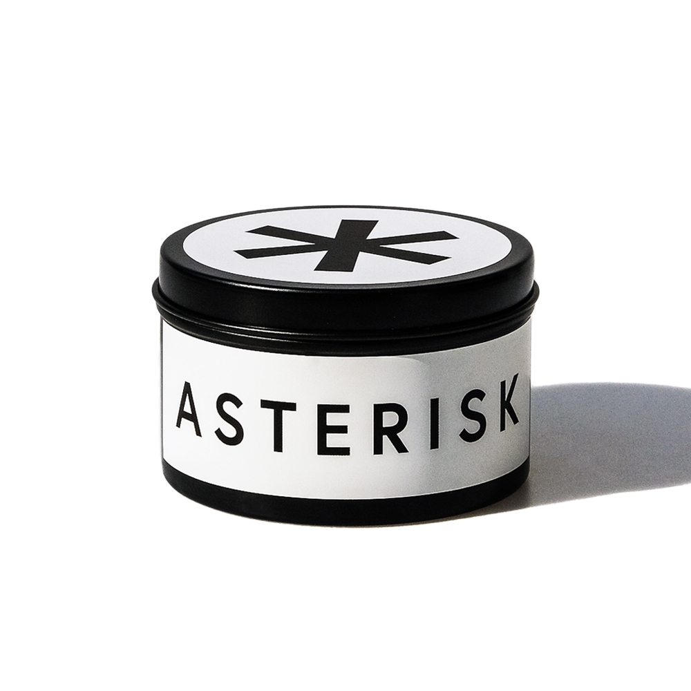 K-Lifestyle ZAAH LIBRARY ASTERISK Travel Candle Scented Candle Cypress Scent