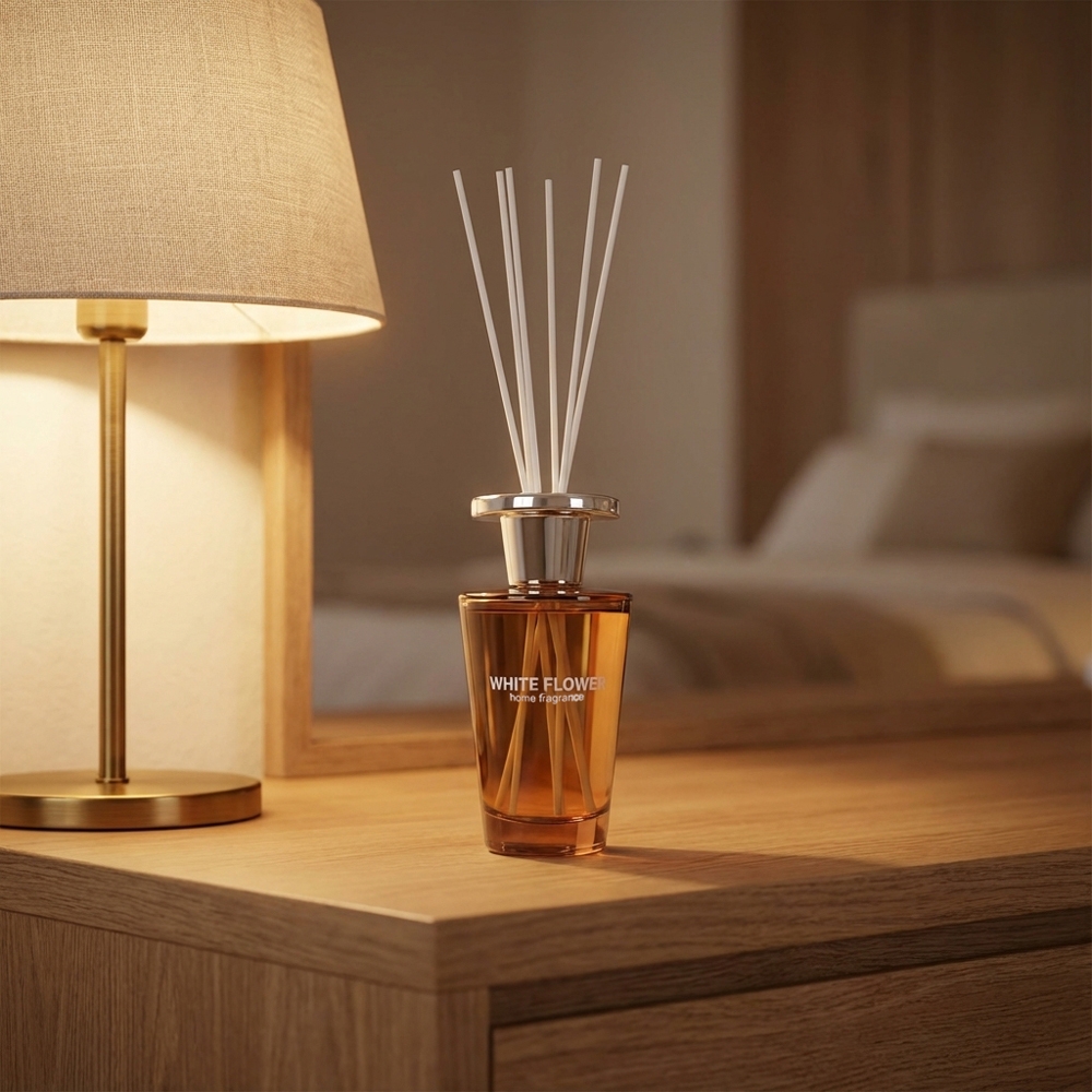 K-Lifestyle AROMACO Home Reed Diffuser 150ml White Flower (150ml)