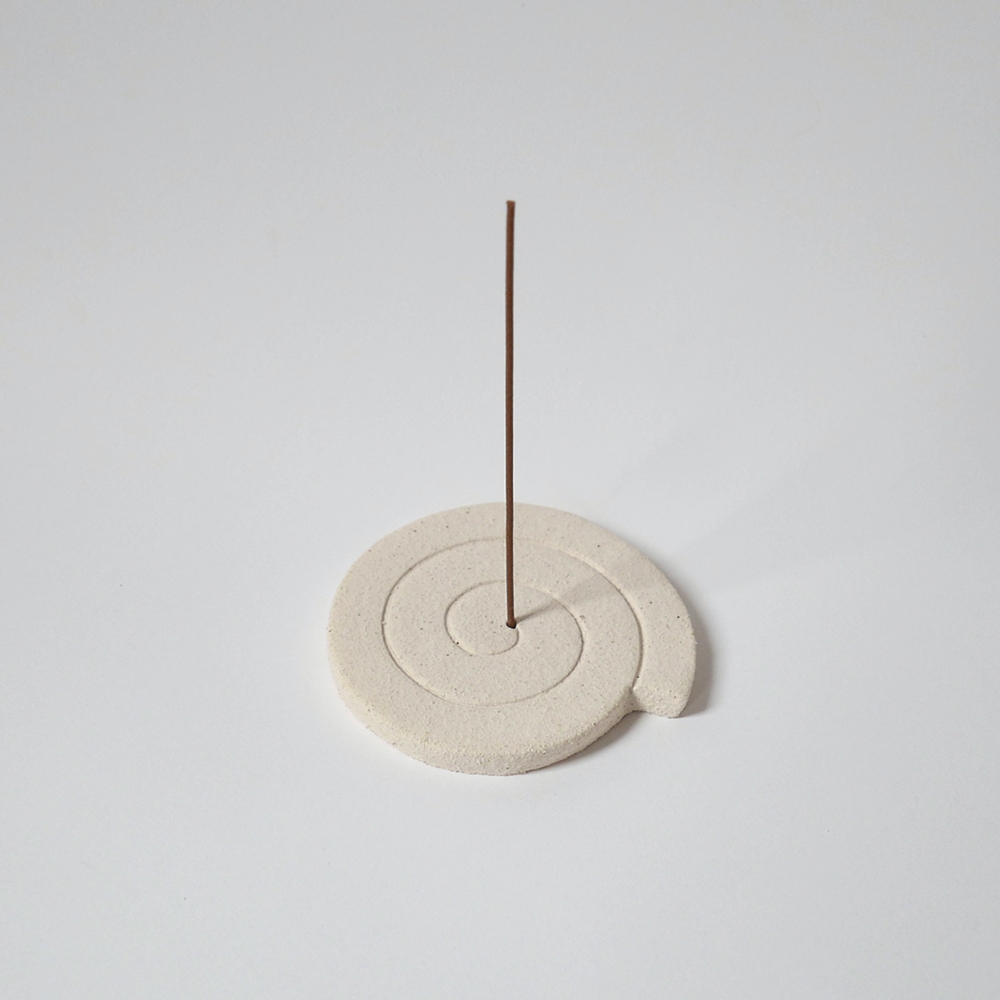 K-Lifestyle BeachBound Spiral Incense Holder Sand