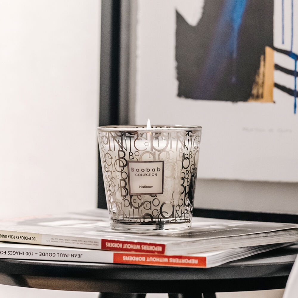 K-Lifestyle BAOBAB COLLECTION Max One My First Baobab Candle 190g Platinum (190g)