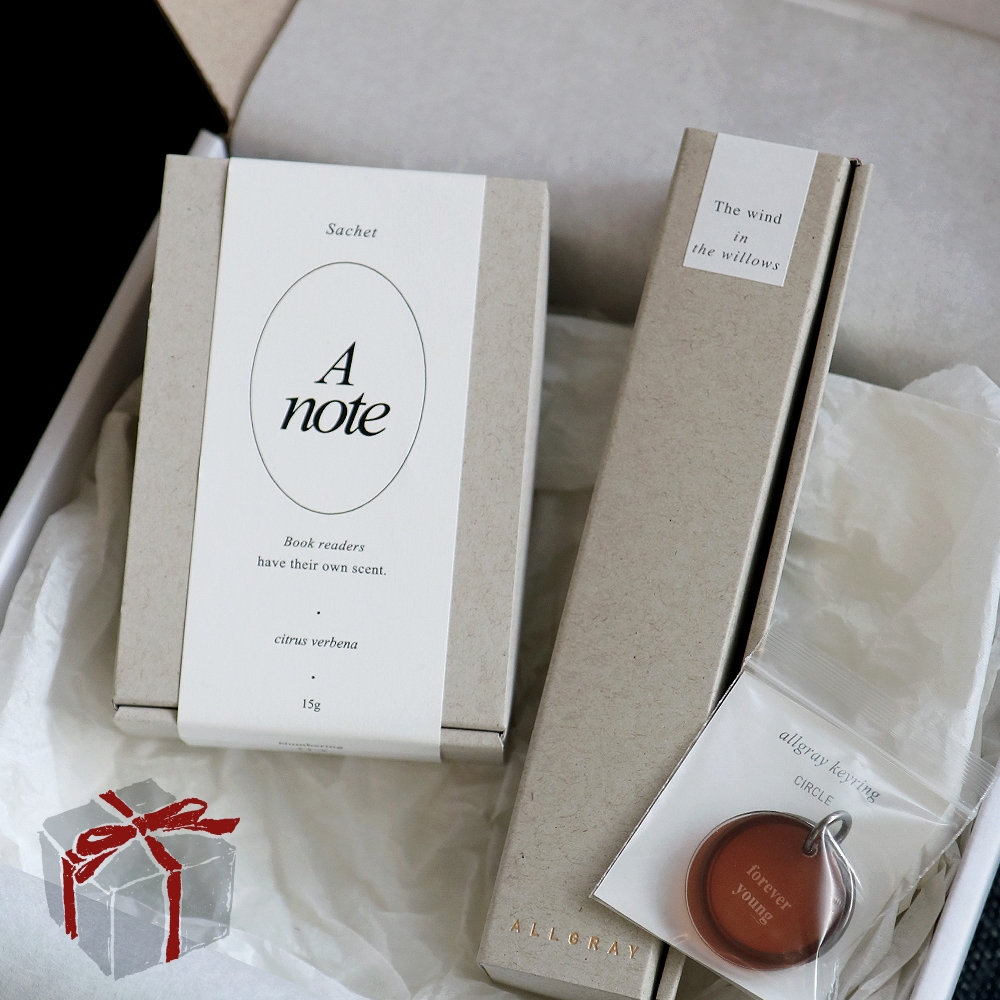 K-Lifestyle allgray 03 _ Wax Tablet + Sachet + Circle Keyring