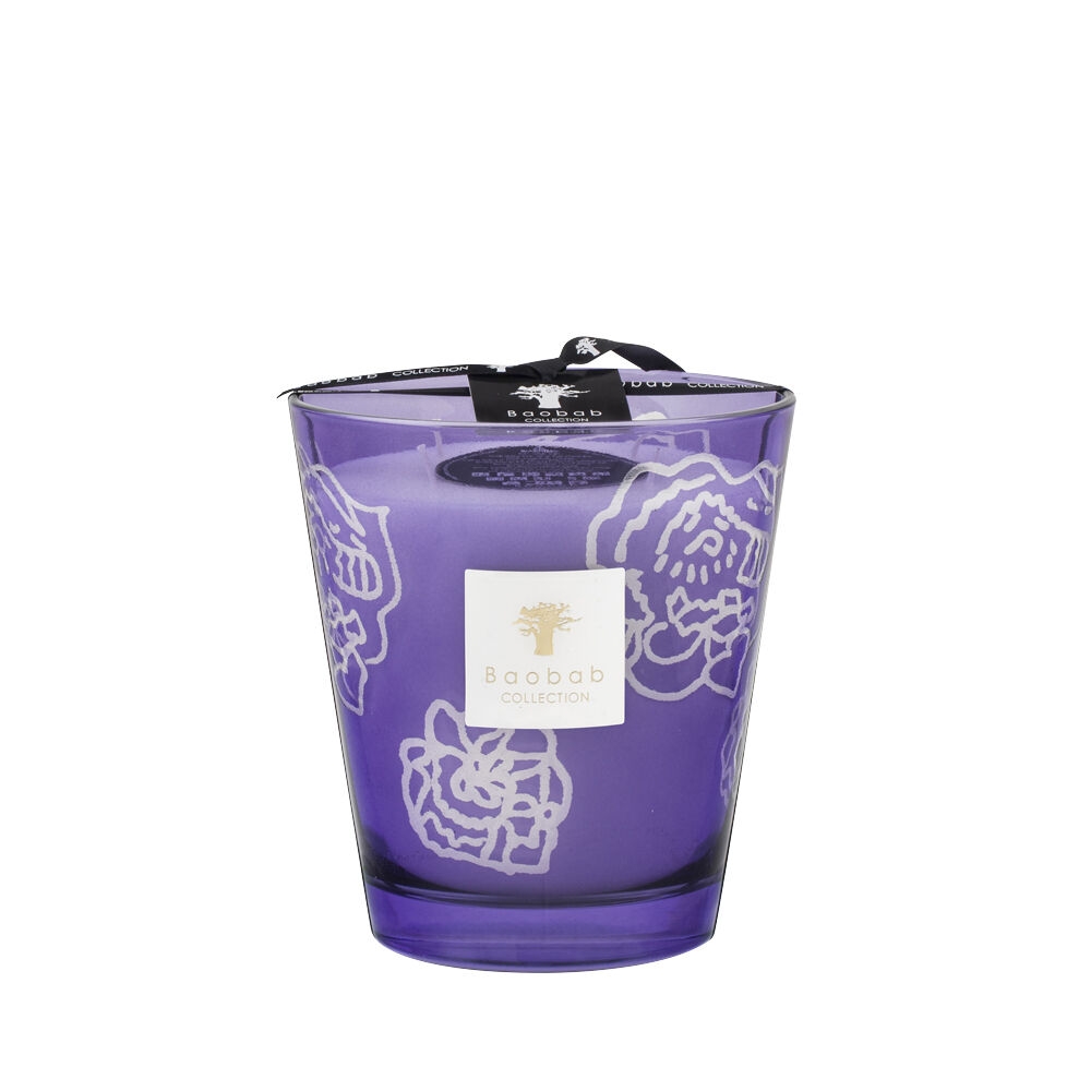 K-Lifestyle BAOBAB COLLECTION Maxx16 Collectible Rose Candle 1.1kg Dark Parma (1.1kg)