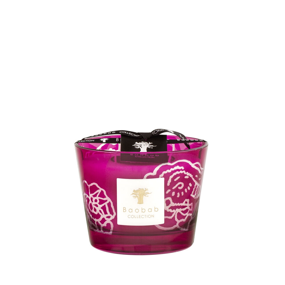 K-Lifestyle BAOBAB COLLECTION Max 10 Collectible Rose Candle 500g Burgundy (500g)