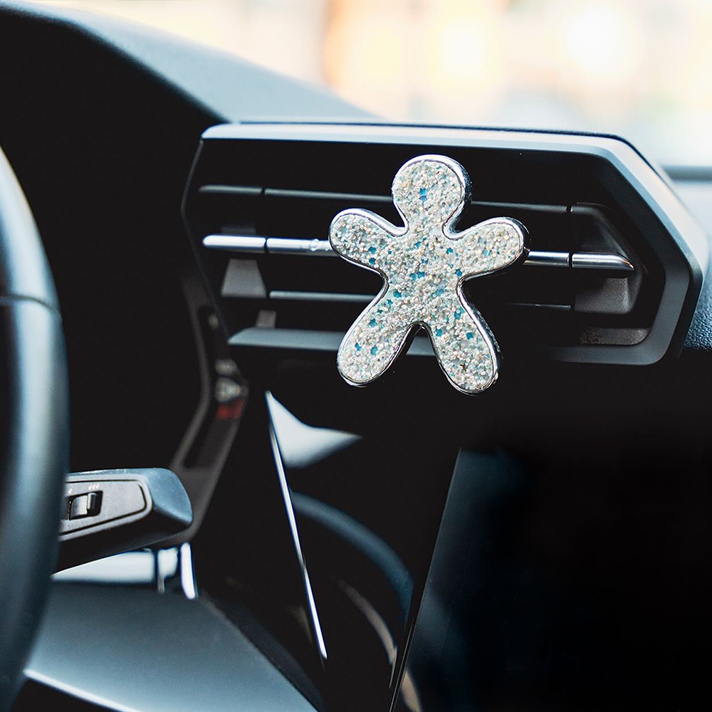 K-Lifestyle Mr&Mrs Nikki Fashion Car Air Freshener Crystal Waves