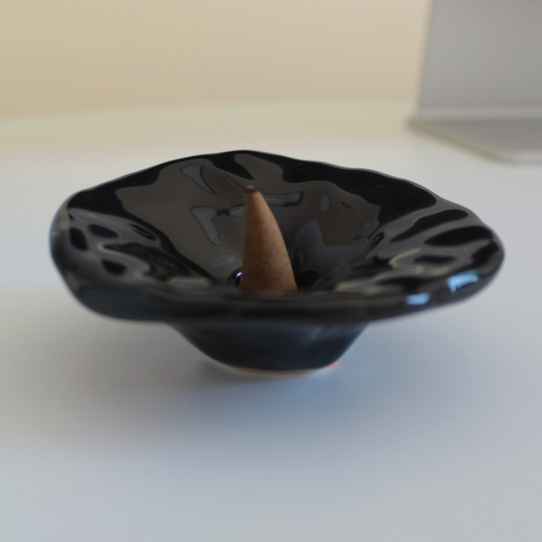K-Lifestyle Nut ceramic Nut bloom incense holder (1 tier)