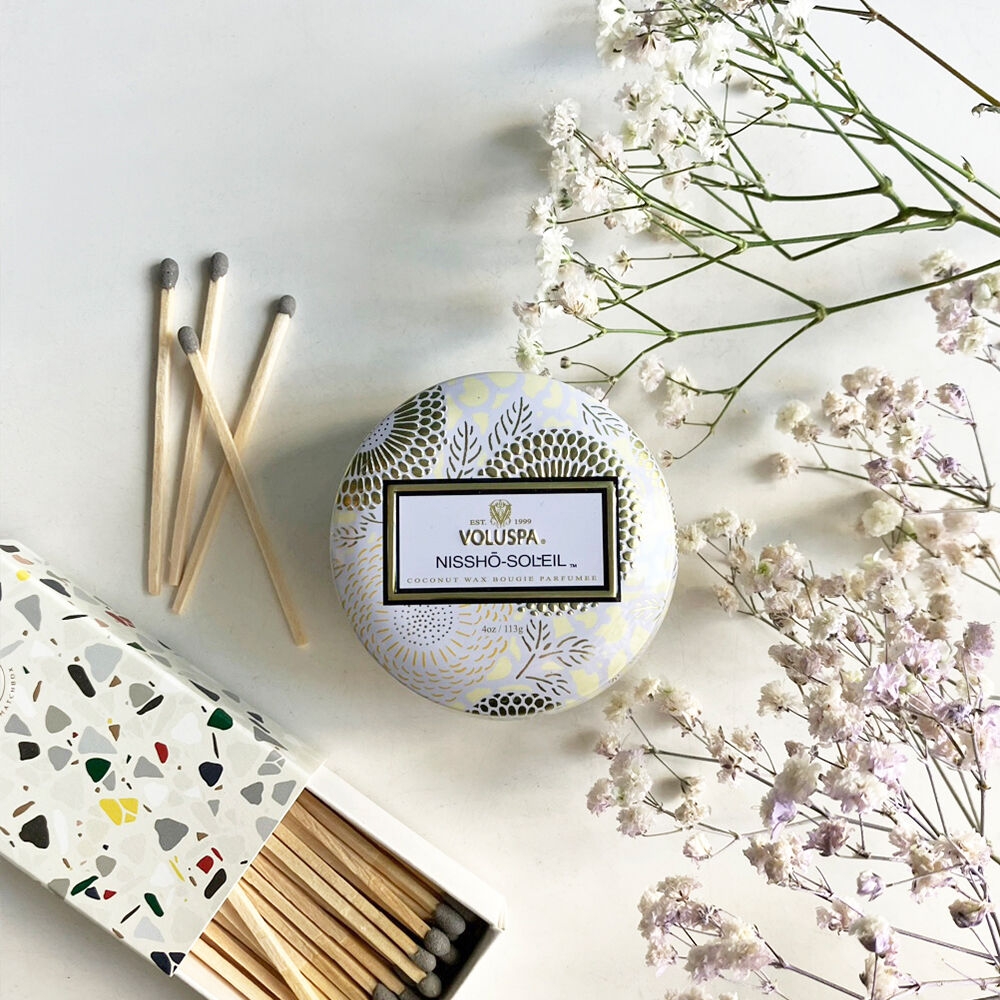 K-Lifestyle VOLUSPA Nisosolire Mini Tin Candle 4oz (113g) (4oz)