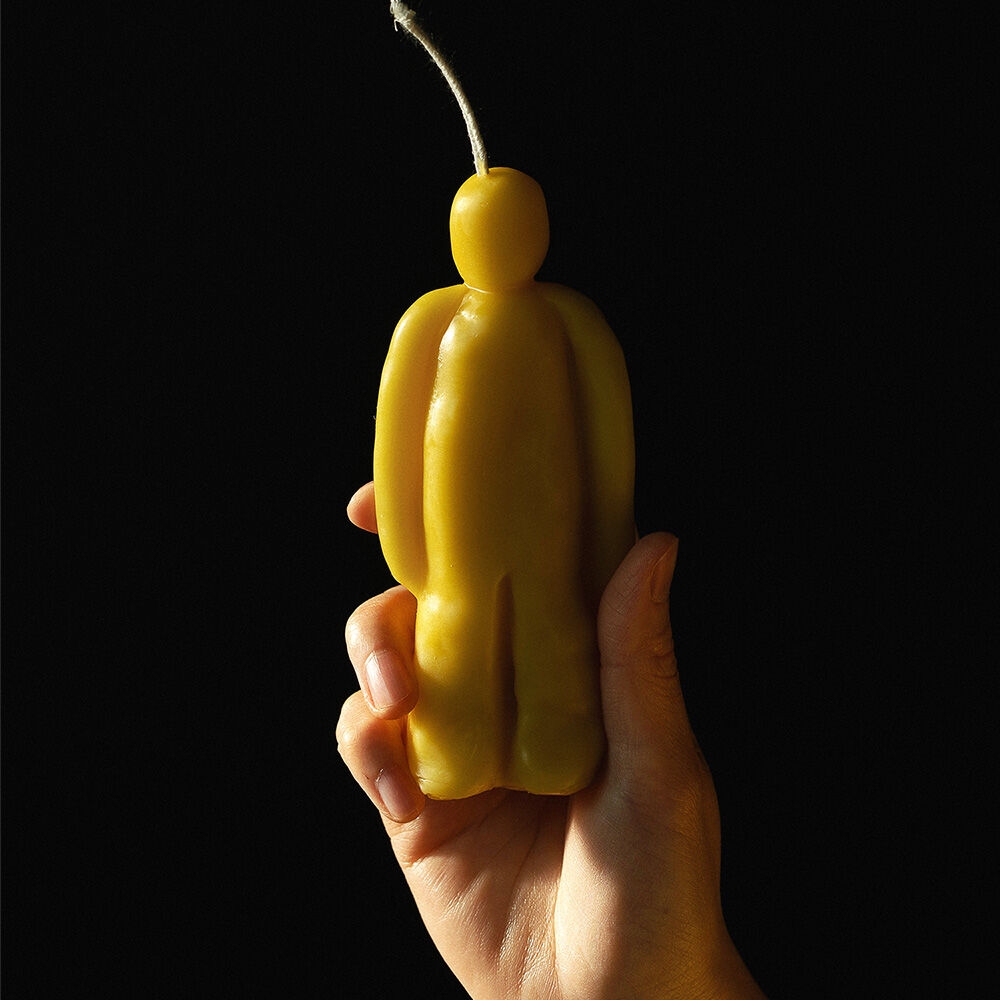 K-Lifestyle prida person beeswax candle