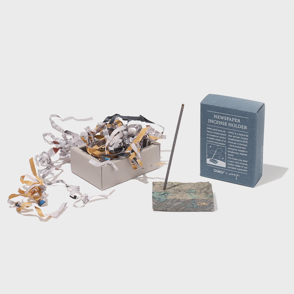 K-Lifestyle OIMU newspaper incense holder