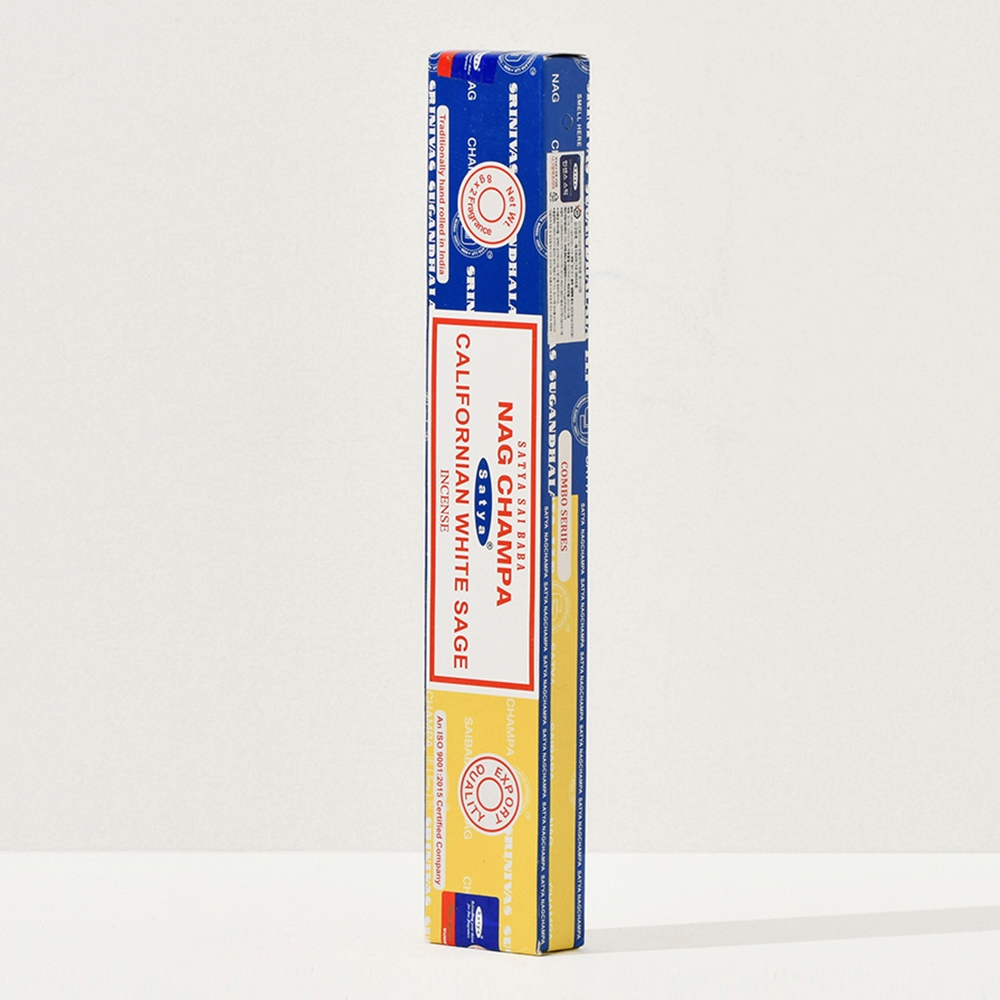 K-Lifestyle nagchampa Nag Champa Incense Sticks California White Sage Combo