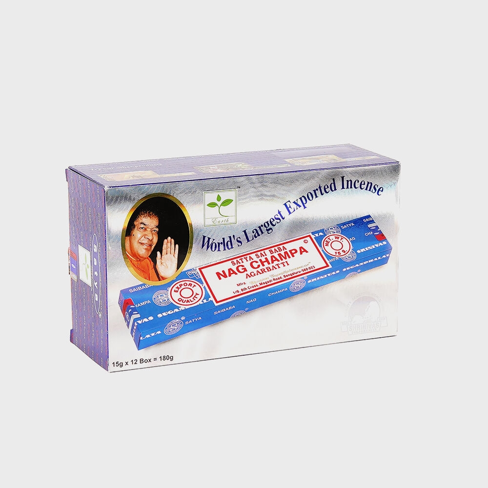 K-Lifestyle GOOSEBERRY LAY NAG CHAMPA Satya Incense 180g (180g)