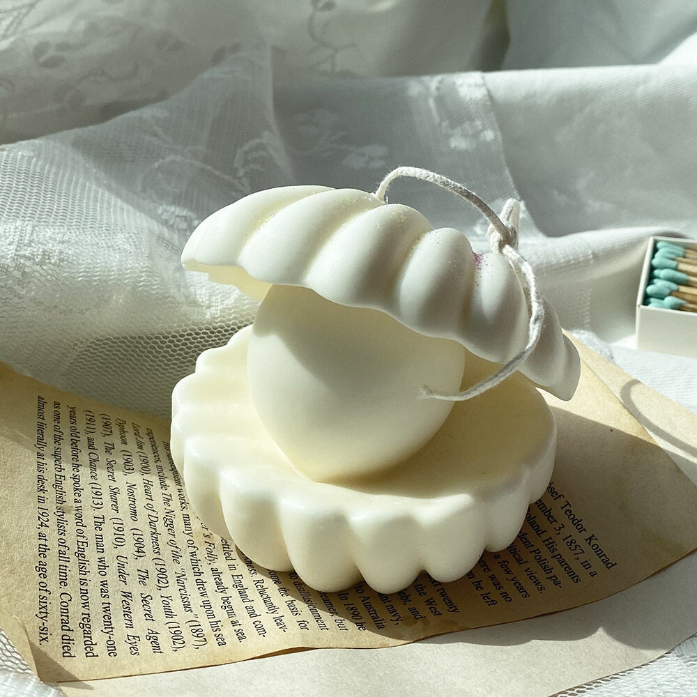 K-Lifestyle coming candle Pearl Shell Candle