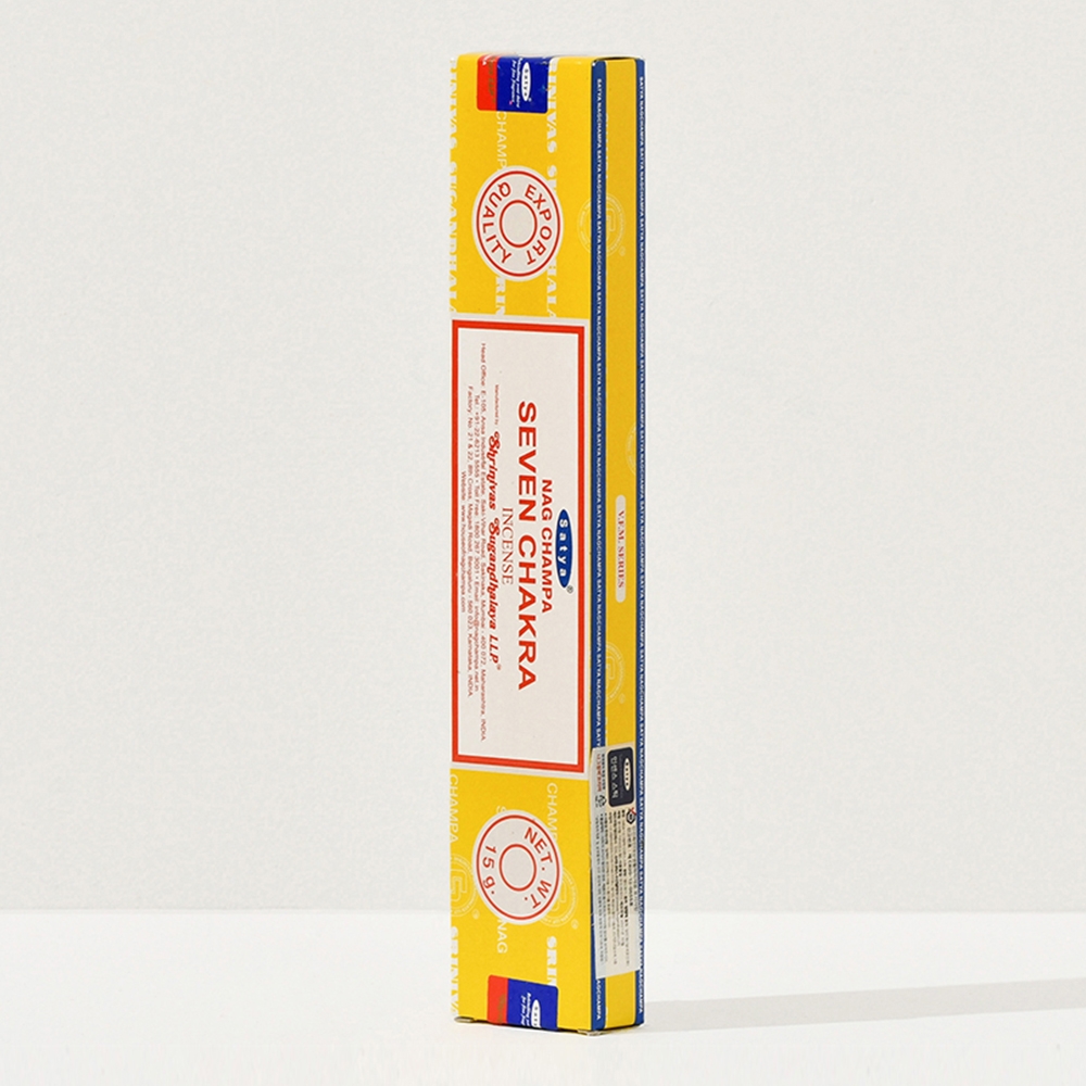 K-Lifestyle nagchampa Seven Chakra Incense Stick 15g (15g)