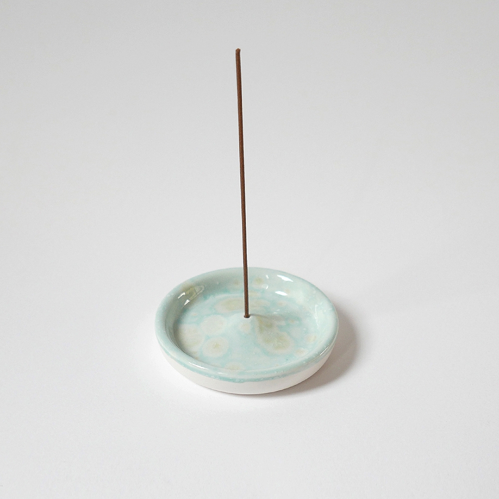 K-Lifestyle BeachBound Circle Incense Holder Mint