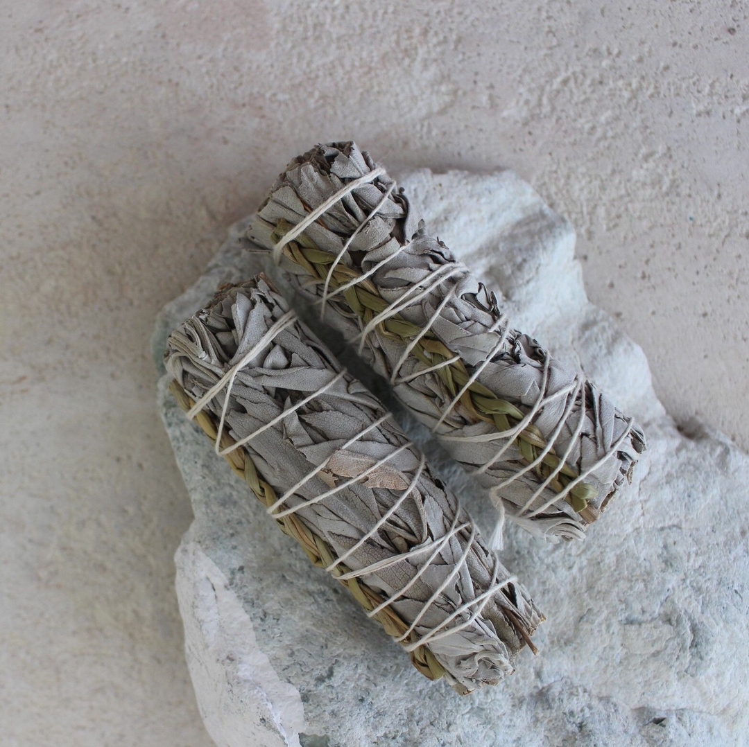 K-Lifestyle THE ETERNAL. Lemongrass & White Sage Smudge Stick