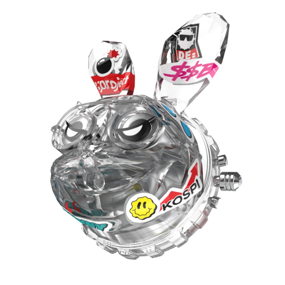 K-Lifestyle DEPROJECT Naked Dibunny Premium Car Air Freshener Rabbit Car Diffuser