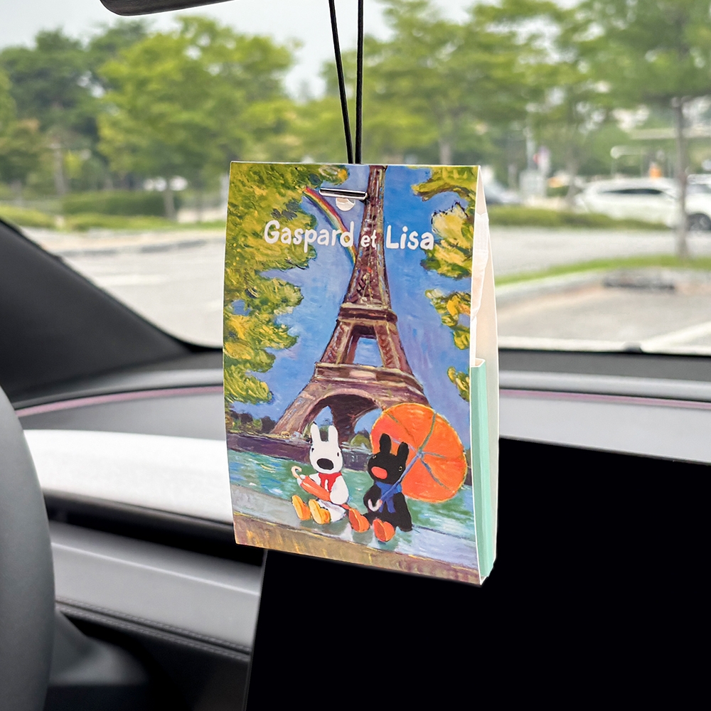 K-Lifestyle BELLE AMANT Gaspard and Lisa Scentchip Hanging Sachet Air Freshener