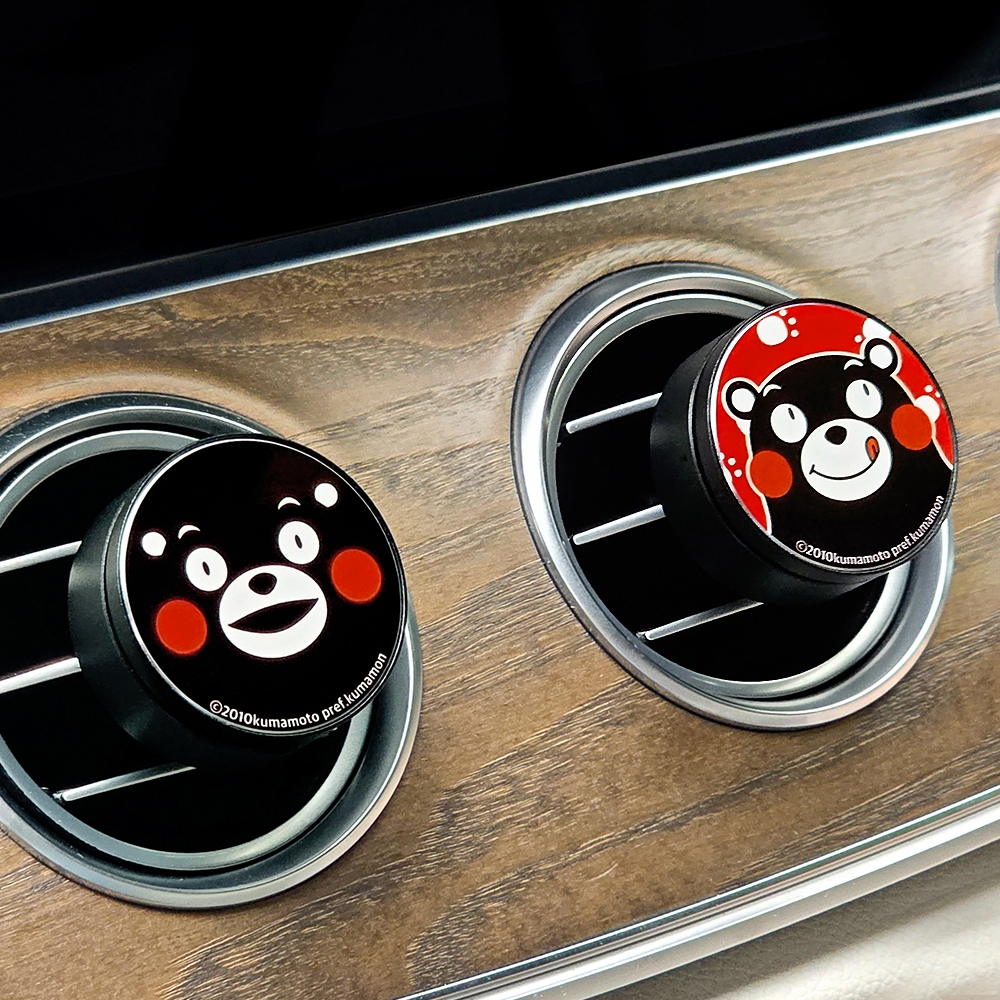 K-Lifestyle BELLE AMANT Kumamon Round Car Air Freshener