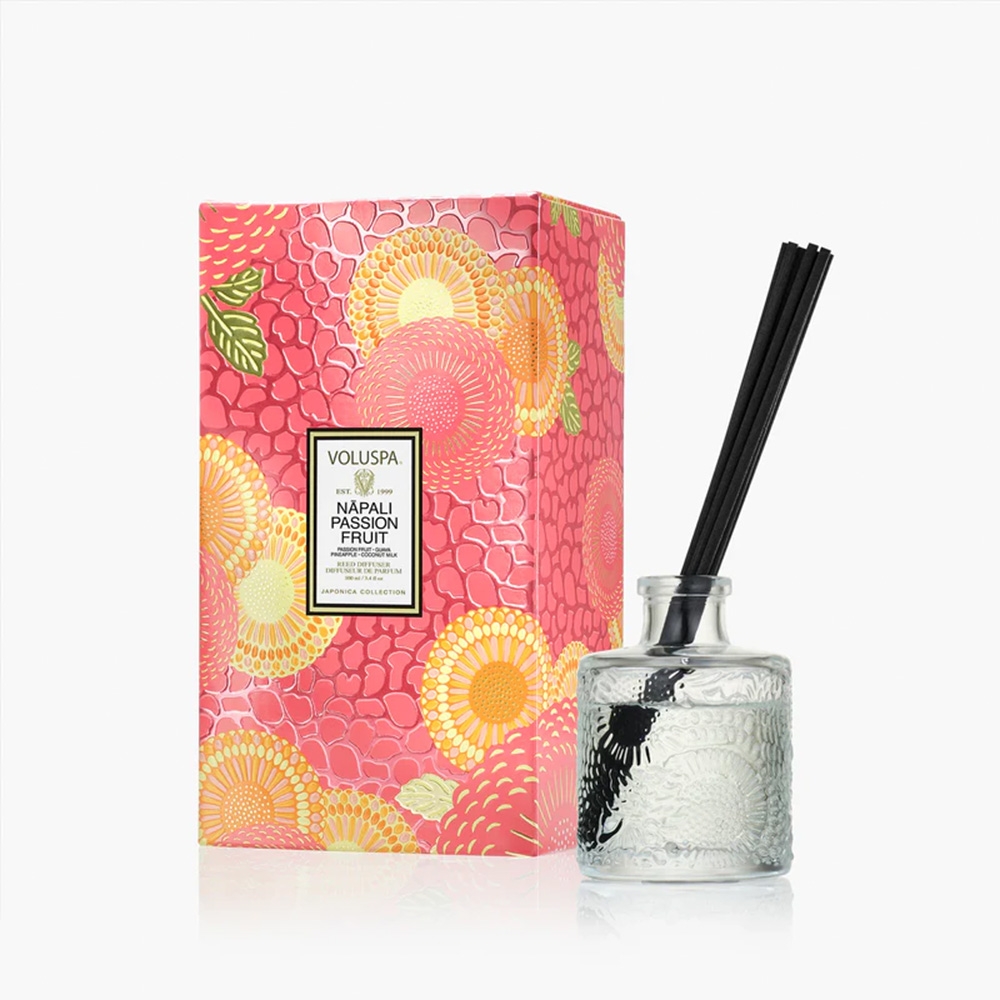 K-Lifestyle VOLUSPA Napalee Passionfruit Mini Diffuser 3.4oz (3.4oz)
