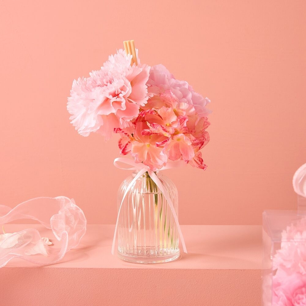 K-Lifestyle Modern House Heartfelt Carnation Diffuser Pink 180ml (180ml)