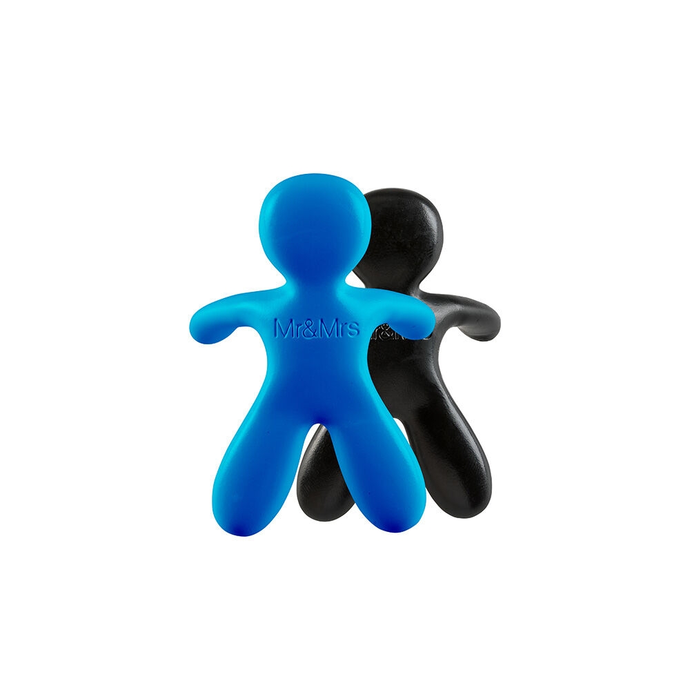 K-Lifestyle Mr&Mrs Cesare National Spirit Black and Blue Car Air Freshener