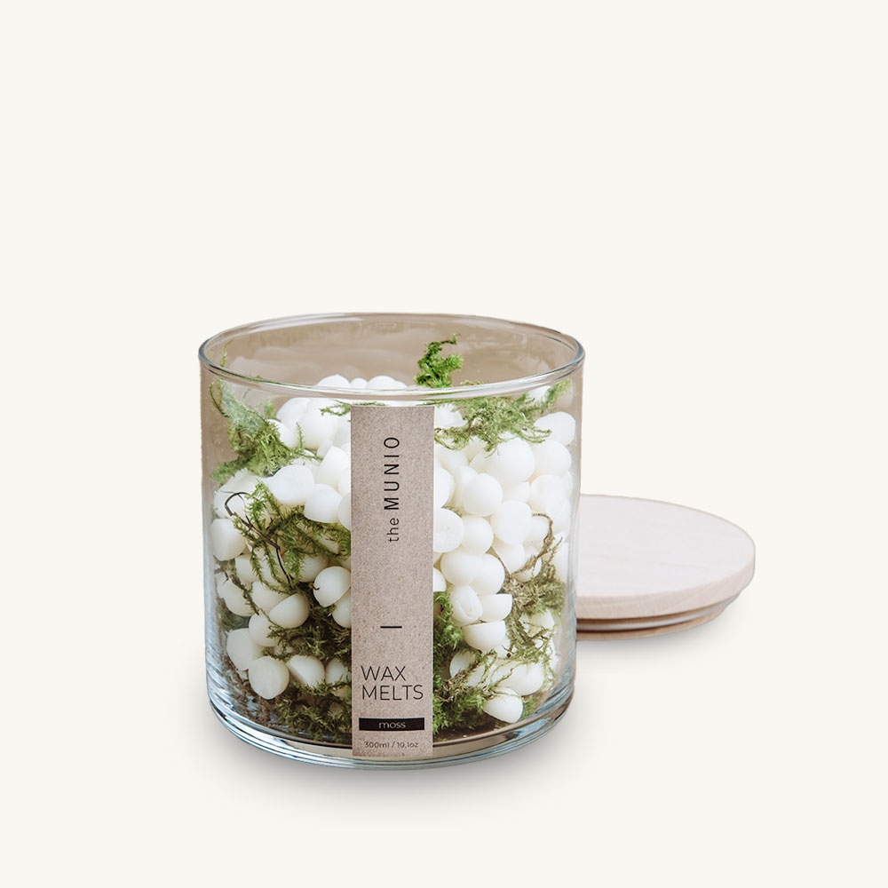 K-Lifestyle AROMACO Munio Candle Soy Wax Melts Moss 270g (270g)