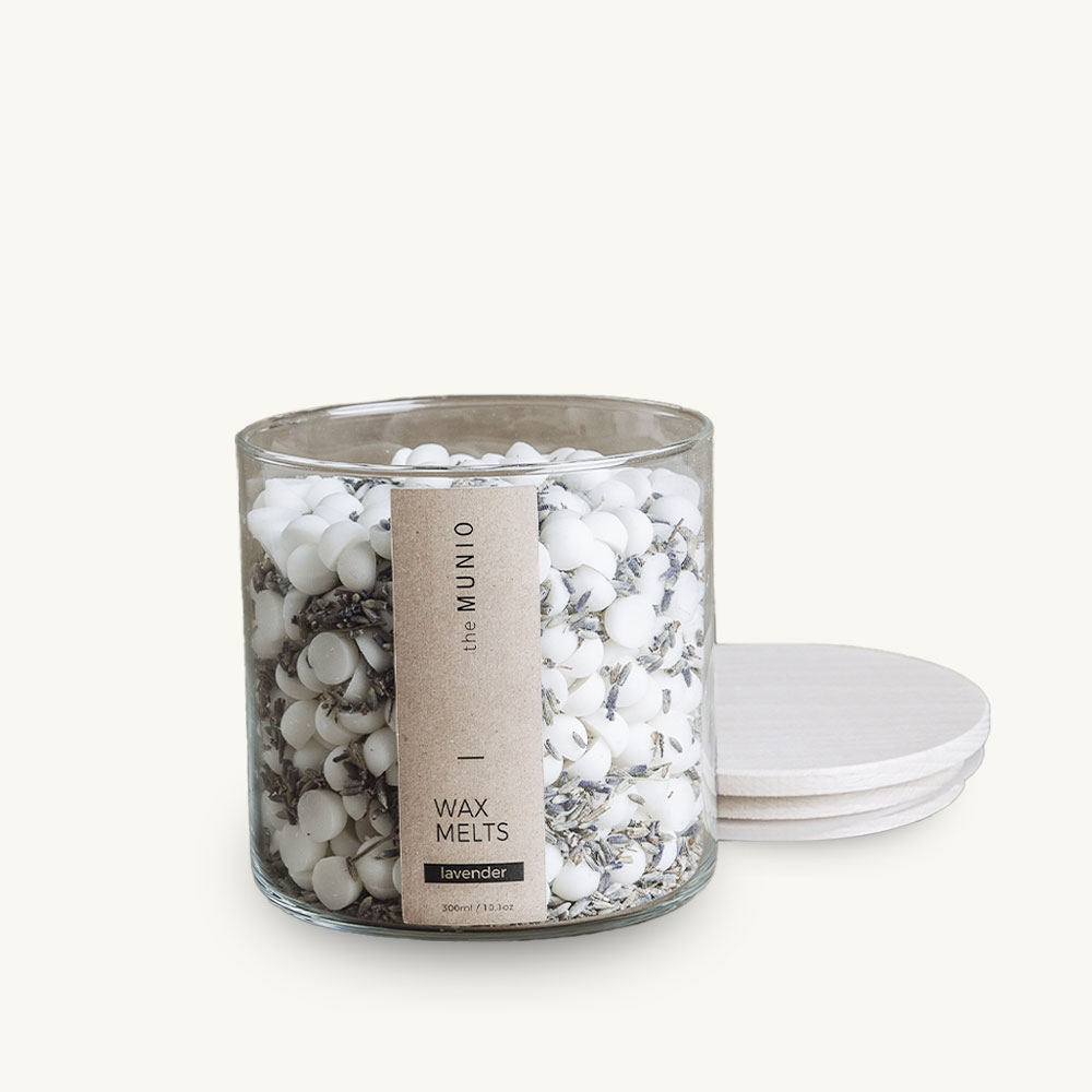 K-Lifestyle AROMACO Munio Candle Soy Wax Melts Lavender 270g (270g)