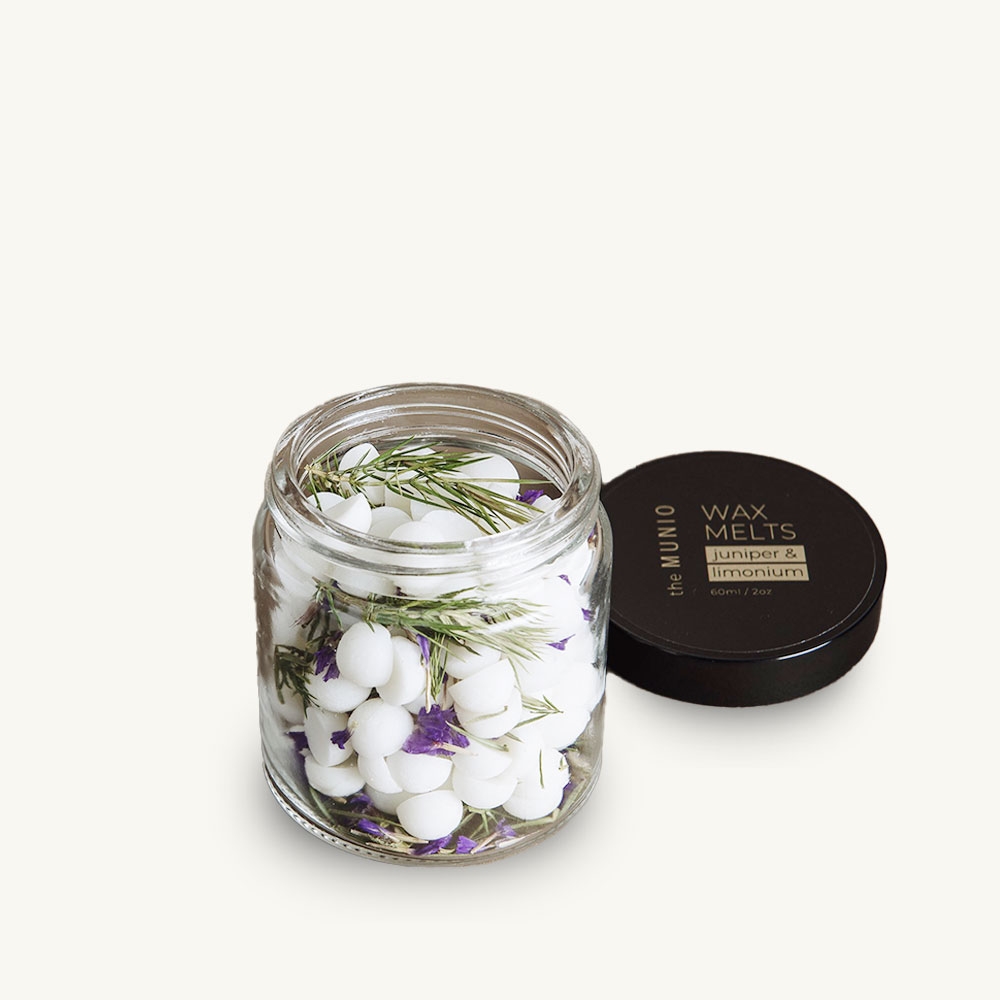 K-Lifestyle AROMACO Munio Candle Soy Wax Melts Mini Juniper & Limonium 60g (60g)