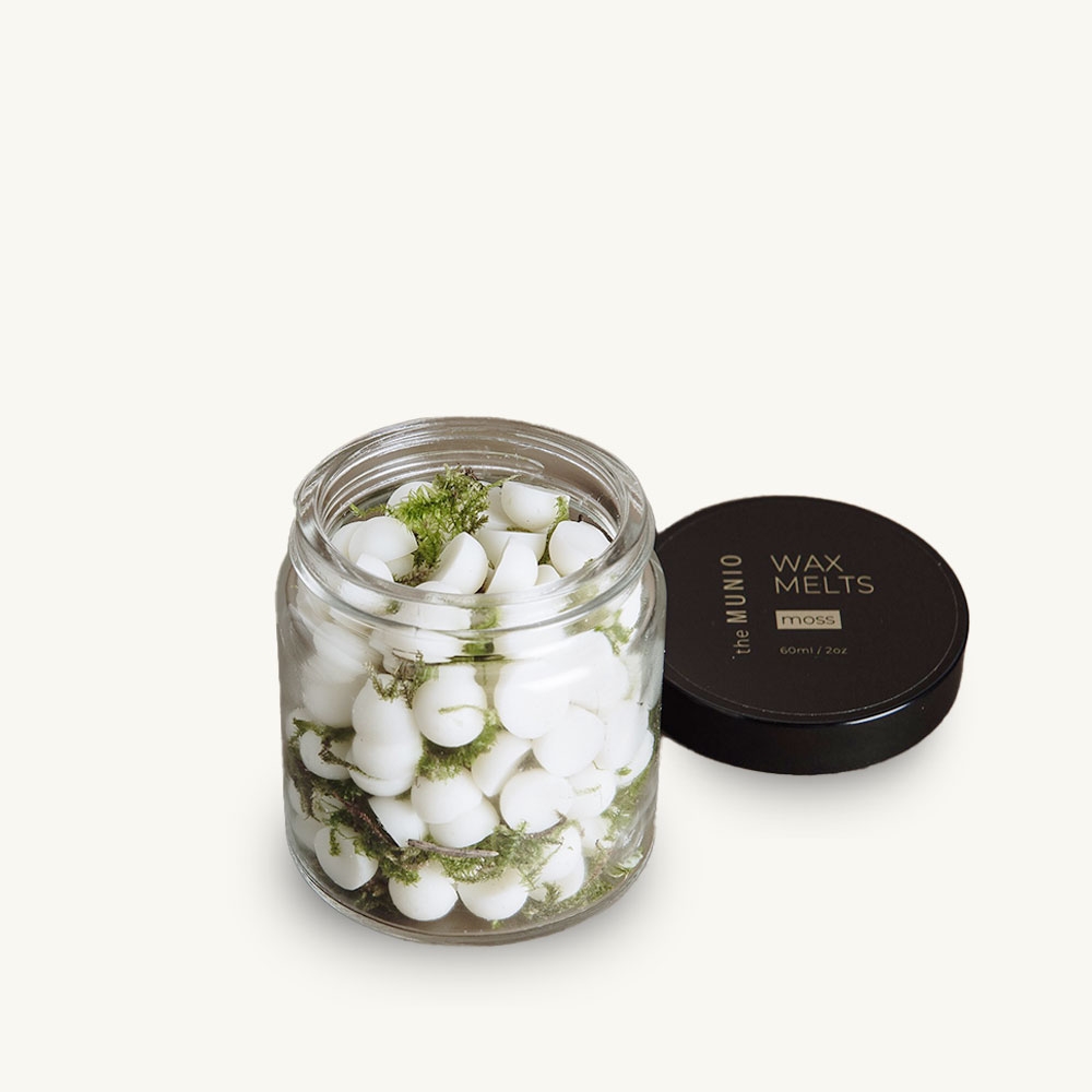K-Lifestyle AROMACO Munio Candle Soy Wax Melts Mini Moss 60g (60g)