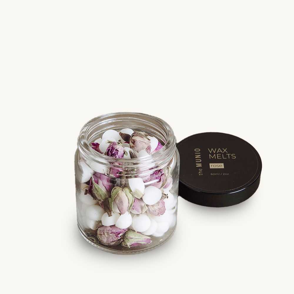K-Lifestyle AROMACO Munio Candle Soy Wax Melts Mini Rose 60g (60g)