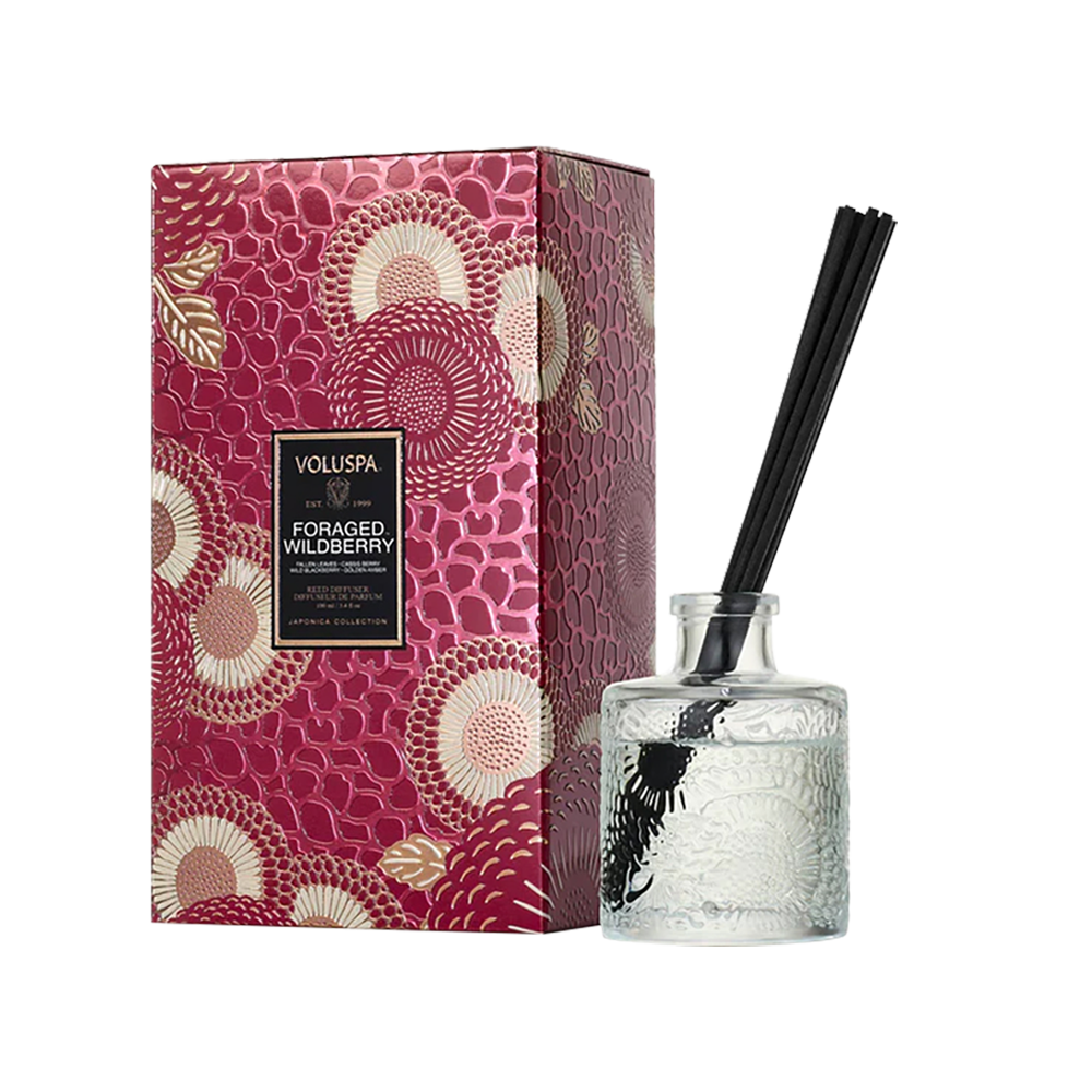 K-Lifestyle VOLUSPA Poried Wildberry Mini Diffuser 3.4oz (3.4oz)