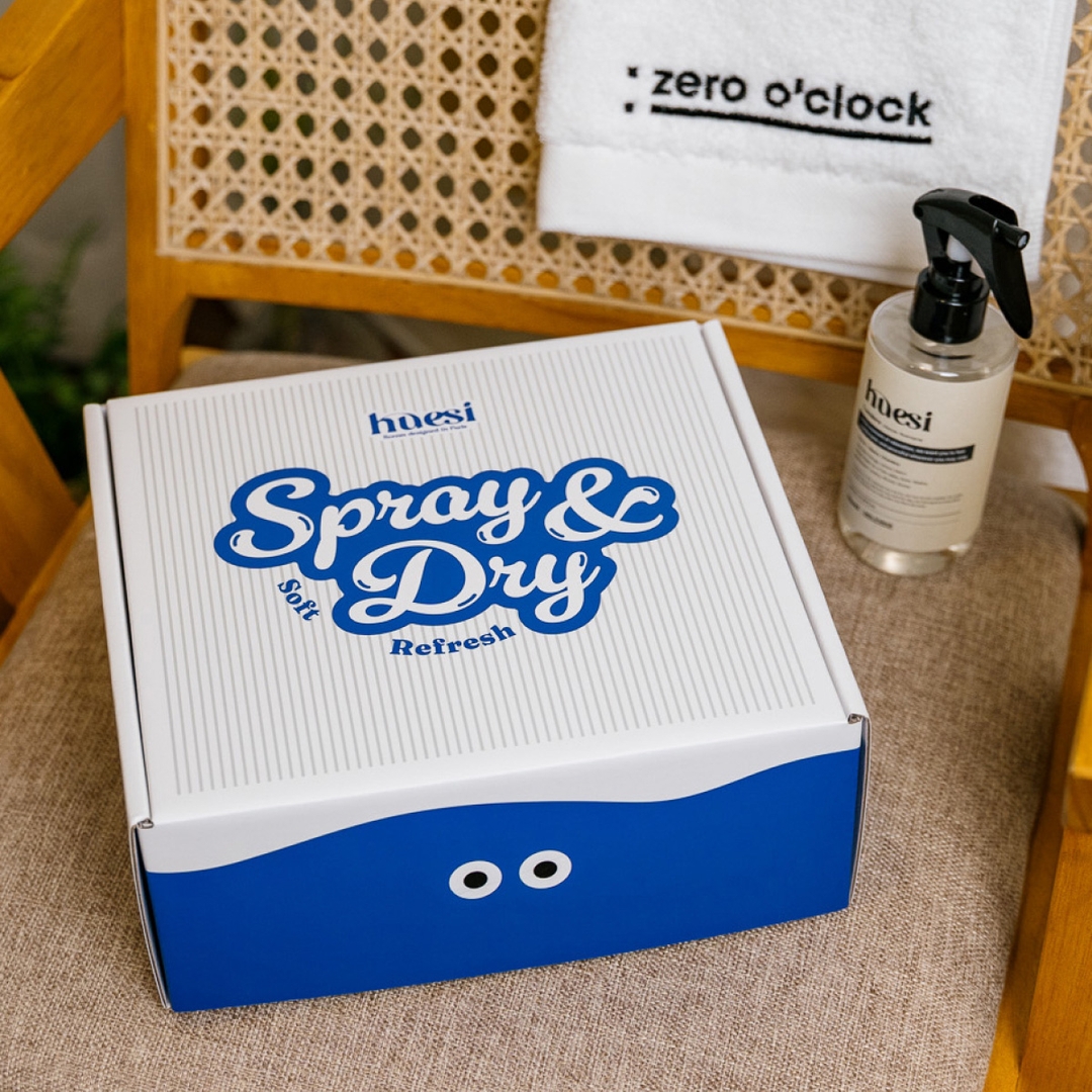 K-Lifestyle ZERO O'CLOCK Hush Room Spray & Dryer Package
