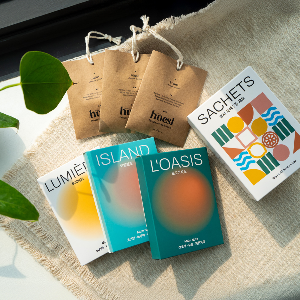 K-Lifestyle ZERO O'CLOCK Hughes Sachet 3-Pack Package